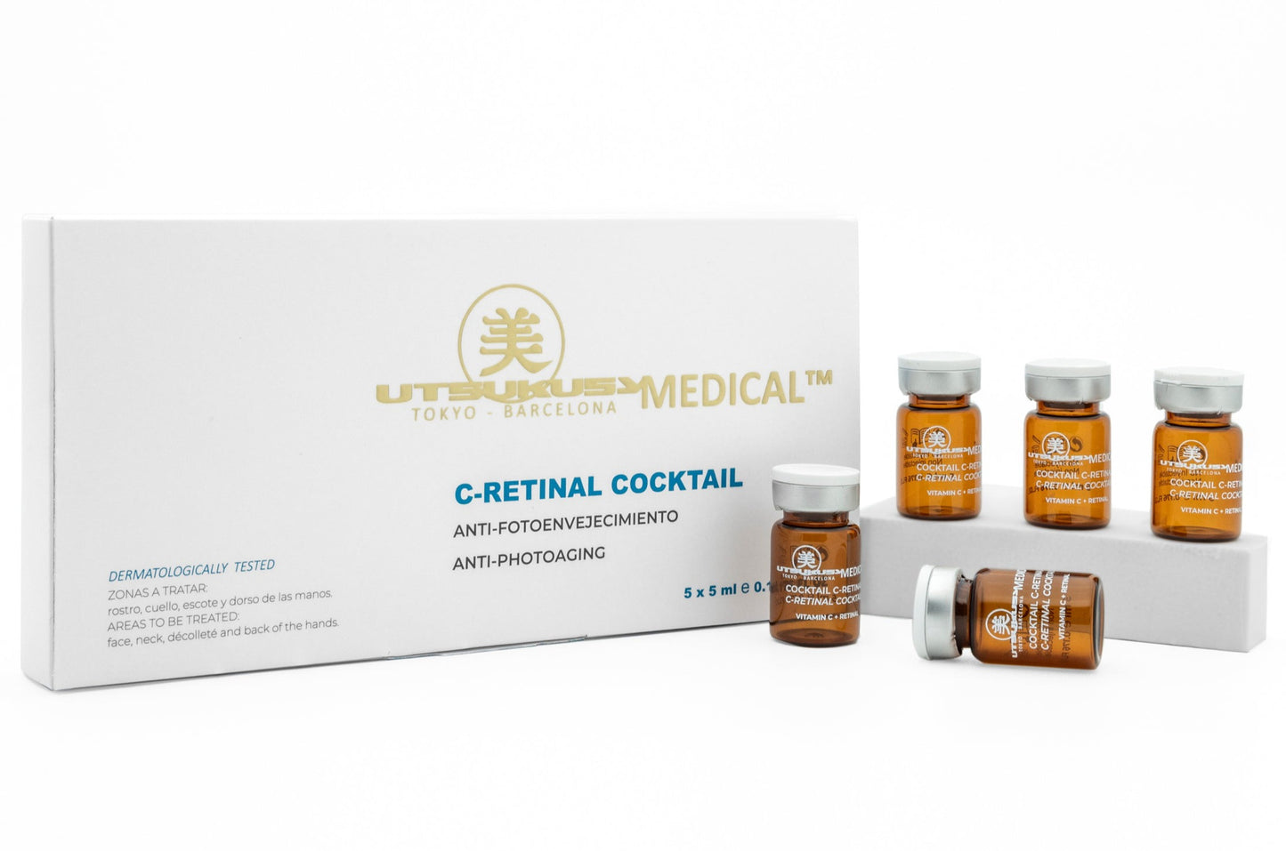 UTSUKUSY COCKTAIL BIOLOGIC 5.0 SERUMAS C-RETINAL SKIN, 1VNT., 5ML