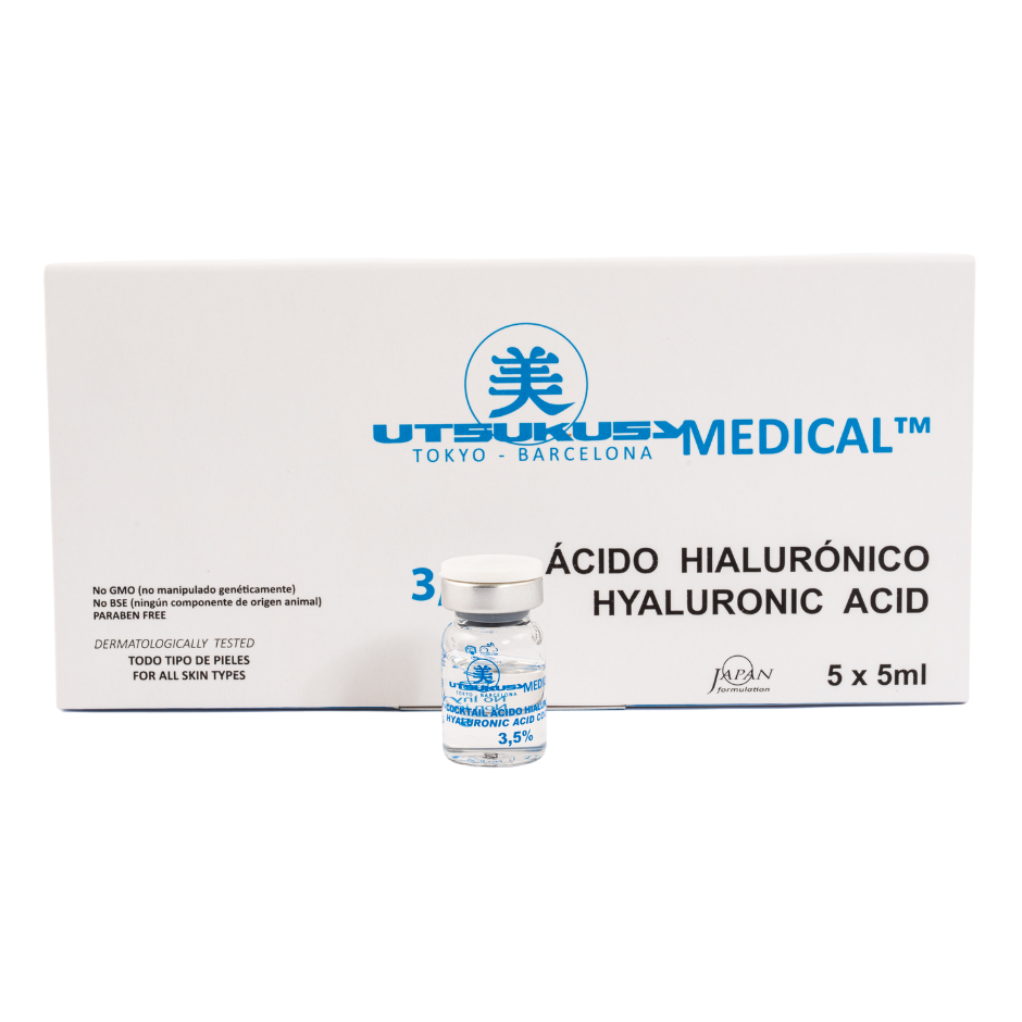 UTSUKUSY 3,5% HIALURONIC COCKTAIL SERUMAS, 1X5ML