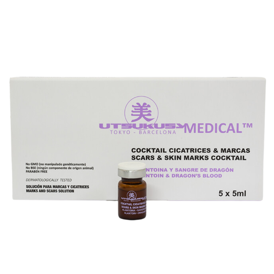 UTSUKUSY COCKTAIL SERUMAS SCARS & SKIN MARKS, 1X5ML