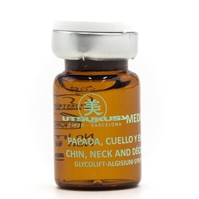 UTSUKUSY COCKTAIL SERUMAS KAKLO, DEKOLTĖ, SMAKRO SRIČIAI BIOLOGICS 5.0 NECKLIFT, 1X5ML