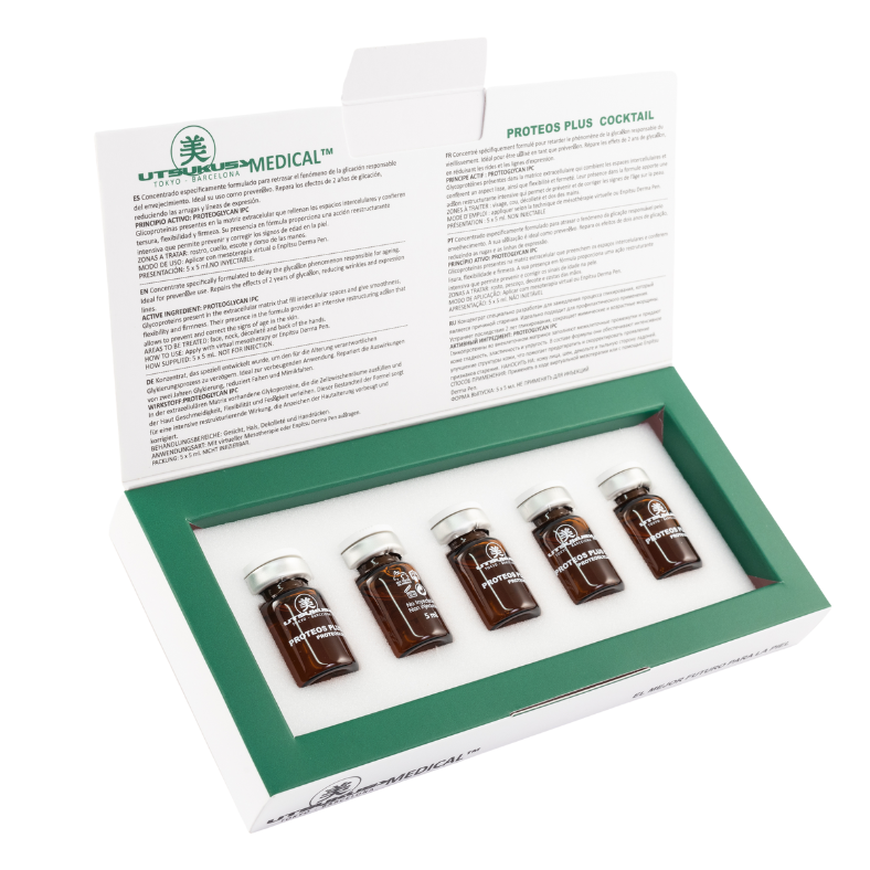 UTSUKUSY COCKTAIL SERUMAS VEIDUI PROTEOS PLUS, 1X5ML