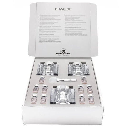 UTSUKUSY DIAMOND ANTI-AGE RINKINYS PROFESIONALIEMS KOSMETIKAMS