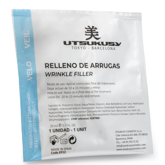 UTSUKUSY lakštinė veido kaukė Wrinkle Filler, 20ml