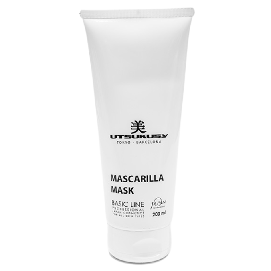 UTSUKUSY BASIC LINE BALTOJO MOLIO VEIDO KAUKĖ SU VITAMINU E IR ALANTOINU, 200ML