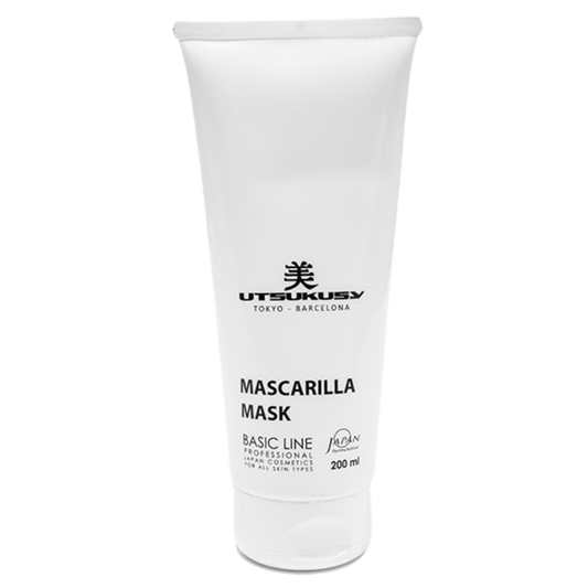 UTSUKUSY BASIC LINE BALTOJO MOLIO VEIDO KAUKĖ SU VITAMINU E IR ALANTOINU, 200ML