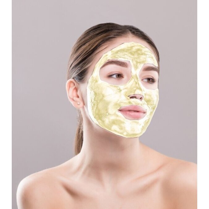UTSUKUSY ĮMASAŽUOJAMA, STERILI VEIDO KAUKĖ MASK COLOUR YELLOW VITAMIN, 5ML