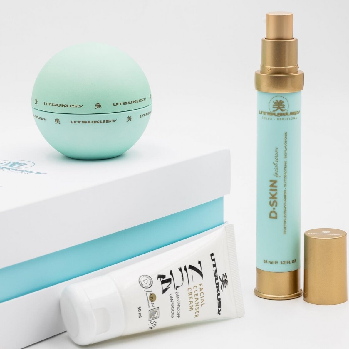UTSUKUSY KASDIENĖS ODOS PRIEŽIŪROS RINKINYS D-SKIN DAILY CARE KIT