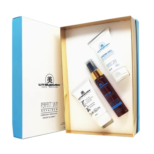 UTSUKUSY RINKINYS RIEBIAI Į AKNĘ LINKUSIAI ODAI PERFECT SKIN REPAIR