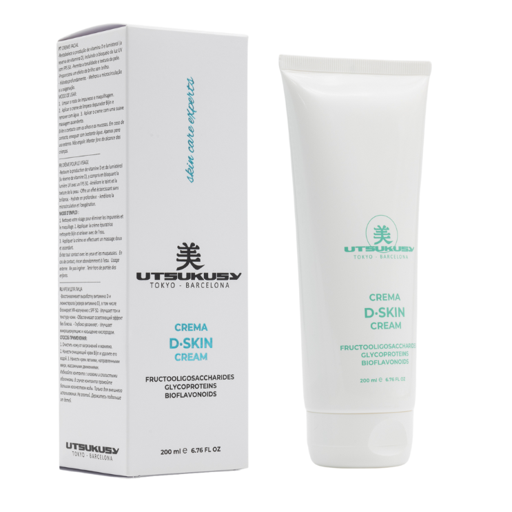 UTSUKUSY VEIDO KREMAS D-SKIN DAILY CARE CREAM, 200ML