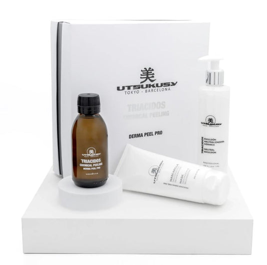 UTSUKUSY PROFESIONALUS CHEMINIO VEIDO ŠVEITIMO RINKINYS TRIACIDOS DERMA PEEL PRO PROFESSIONAL