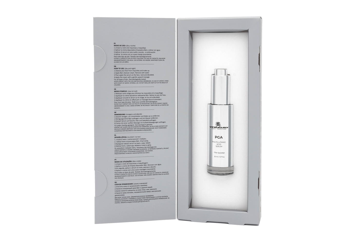 UTSUKUSY PGA veido odos serumas FILLER BOOSTER, 30ml
