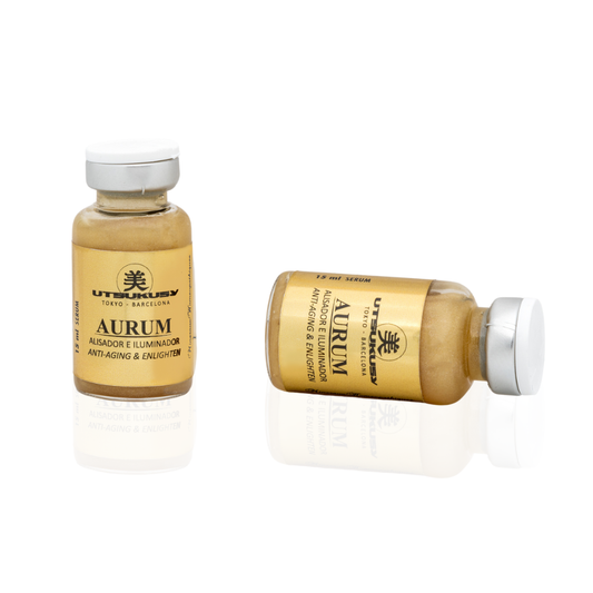UTSUKUSY AURUM GOLD STERILUS SERUMAS AMPULĖJE, 1 VNT, 15ML