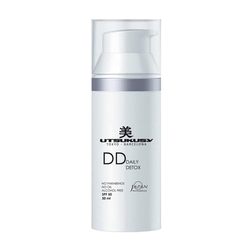 UTSUKUSY DD COLOR APSAUGINIS KREMAS - DRĖKIKLIS, SUTEIKIA TAMSŲ ATSPALVĮ, SPF50, 50ML