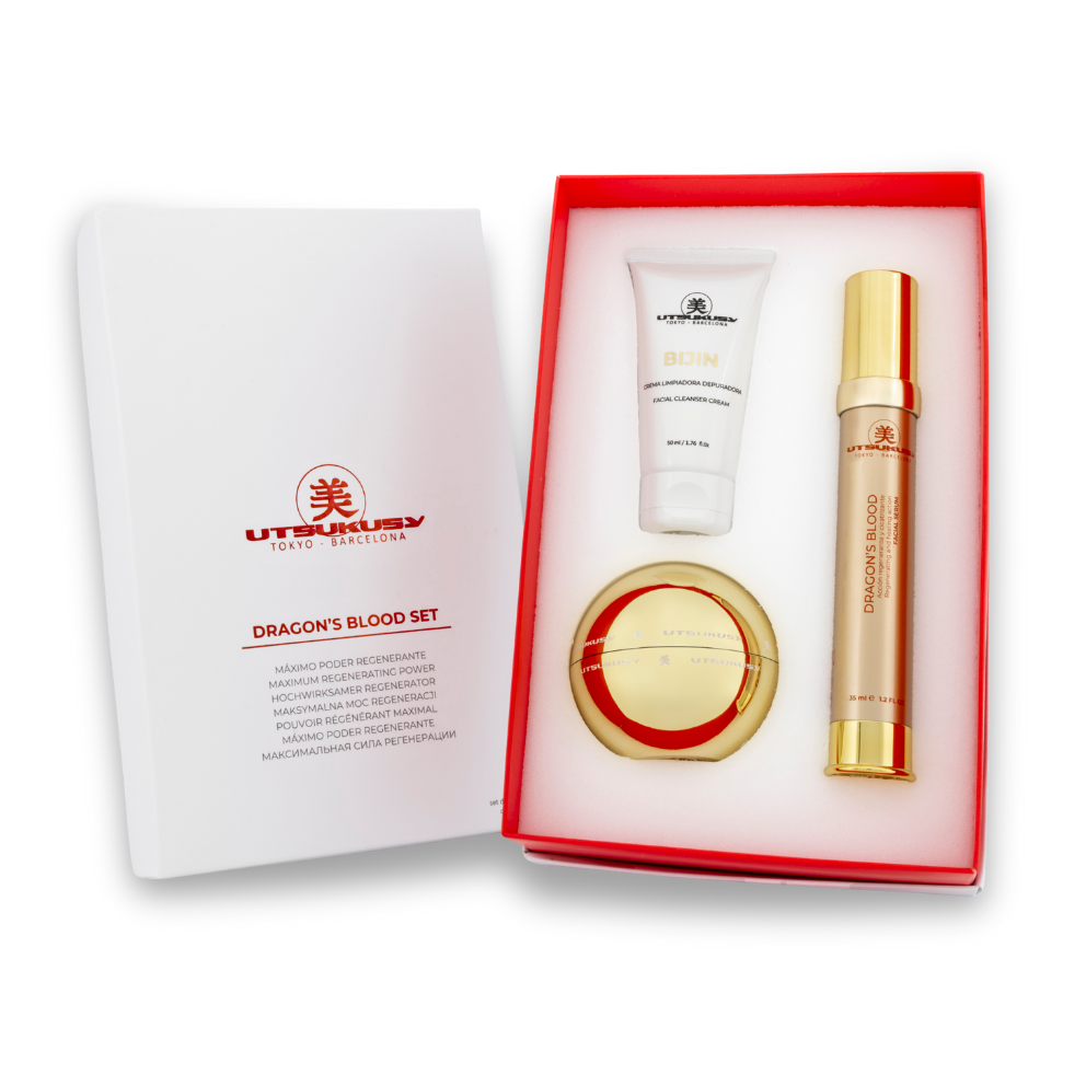 UTSUKUSY KASDIENIS ODOS PRIEŽIŪROS RINKINYS DRAGON BLOOD HOME CARE KIT