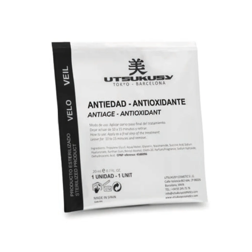 UTSUKUSY lakštinė veido kaukė Antiage, 20ml
