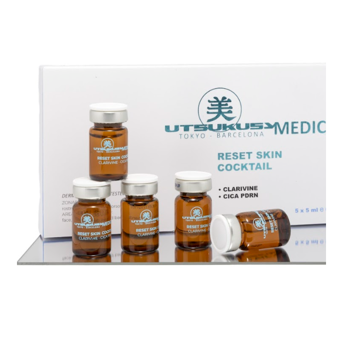 Utsukusy RESET SKIN odos serumas "Stiklo odos Efektas", 5ml
