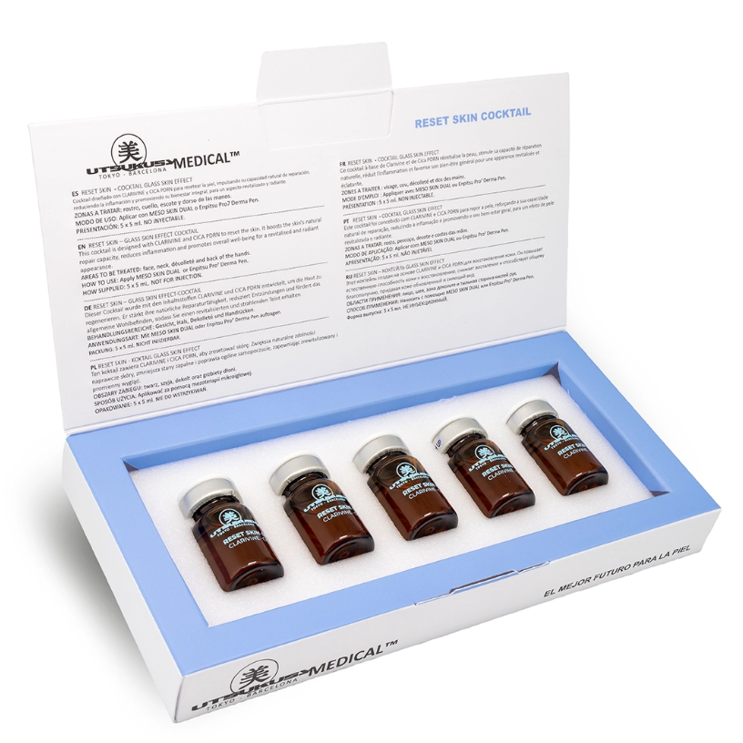 Utsukusy RESET SKIN odos serumas "Stiklo odos Efektas", 5ml