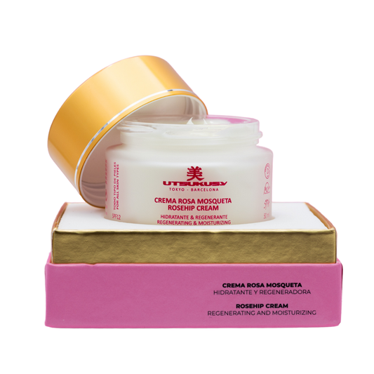 UTSUKUSY ROSEHIP REGENERUOJANTIS-DRĖKINANTIS SPF12 VEIDO KREMAS +30M., 50ML