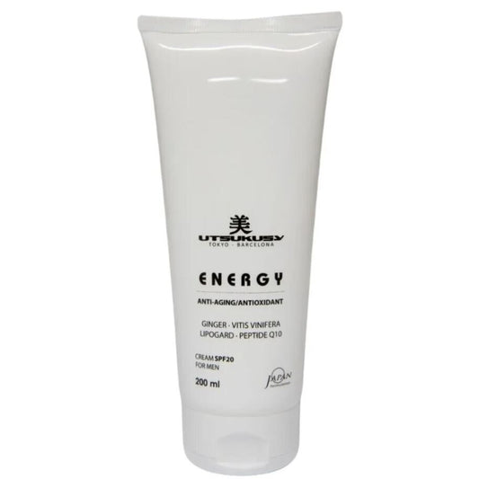 UTSUKUSY VEIDO ODOS KREMAS VYRAMS ENERGY SU SPF20, 200ML