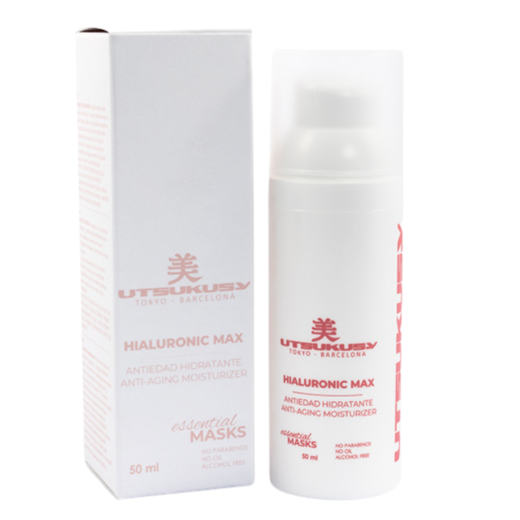 UTSUKUSY DRĖKINANTI VEIDO KAUKĖ HYALURON MAX, 50ML