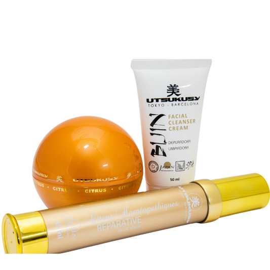 UTSUKUSY KASDIENĖS ODOS PRIEŽIŪROS RINKINYS CITRUS DAILY CARE KIT